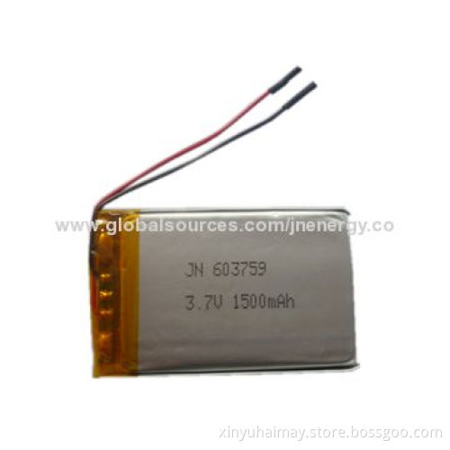 3.7V Lithium Polymer Battery for Warm Clothing and Digital Cameras with 110mAh Nominal CapacityNew